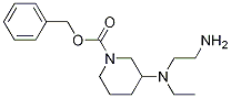 3-[(2-AMino-ethyl)-ethyl-aMino]-piperidine-1-carboxylic acid benzyl ester Structure