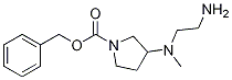 3-[(2-AMino-ethyl)-Methyl-aMino]-pyrrolidine-1-carboxylic acid benzyl ester Structure