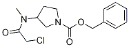 3-[(2-Chloro-acetyl)-Methyl-aMino]-pyrrolidine-1-carboxylic acid benzyl ester|