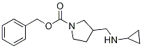 3-CyclopropylaMinoMethyl-pyrrolidine-1-carboxylic acid benzyl ester,1353944-83-8,结构式