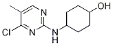 4-(4-氯-5-甲基-嘧啶-2-基氨基)-环己醇, 1261235-64-6, 结构式