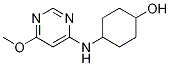 4-(6-Methoxy-pyriMidin-4-ylaMino)-cyclohexanol Struktur