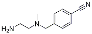 4-{[(2-AMino-ethyl)-Methyl-aMino]-Methyl}-benzonitrile Structure