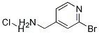 C-(2-BroMo-pyridin-4-yl)-MethylaMine hydrochloride 化学構造式