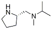 Isopropyl-Methyl-(S)-1-pyrrolidin-2-ylMethyl-aMine Structure