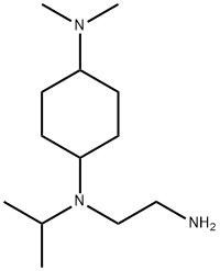 N-(2-AMino-ethyl)-N-isopropyl-N',N'-diMethyl-cyclohexane-1,4-diaMine 化学構造式