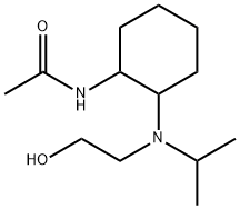 N-{2-[(2-Hydroxy-ethyl)-isopropyl-aMino]-cyclohexyl}-acetaMide Struktur