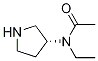 N-Ethyl-N-(R)-pyrrolidin-3-yl-acetaMide Structure