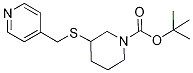 3-(Pyridin-4-ylMethylsulfanyl)-pipe
ridine-1-carboxylic acid tert-butyl
ester