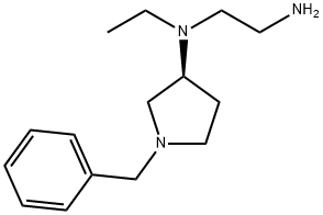 N*1*-((S)-1-Benzyl-pyrrolidin-3-yl)-N*1*-ethyl-ethane-1,2-diaMine Structure