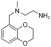 N*1*-(2,3-Dihydro-benzo[1,4]dioxin-5-ylMethyl)-N*1*-Methyl-ethane-1,2-diaMine,,结构式