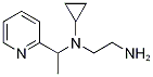 N*1*-Cyclopropyl-N*1*-(1-pyridin-2-yl-ethyl)-ethane-1,2-diaMine,1353986-61-4,结构式