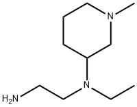 N*1*-Ethyl-N*1*-(1-Methyl-piperidin-3-yl)-ethane-1,2-diaMine Struktur