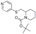 2-(Pyridin-4-ylsulfanylmethyl)-piperidine-1-carboxylic acid tert-butyl ester