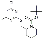 2-(4-Chloro-6-Methyl-pyriMidin-2-yl
sulfanylMethyl)-piperidine-1-carbox
ylic acid tert-butyl ester|