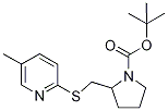 1353982-08-7 2-(5-Methyl-pyridin-2-ylsulfanylMet
hyl)-pyrrolidine-1-carboxylic acid
tert-butyl ester