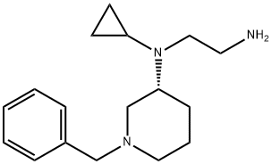 N*1*-((R)-1-Benzyl-piperidin-3-yl)-N*1*-cyclopropyl-ethane-1,2-diaMine,1353996-95-8,结构式