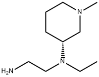 N*1*-Ethyl-N*1*-((R)-1-Methyl-piperidin-3-yl)-ethane-1,2-diaMine 结构式