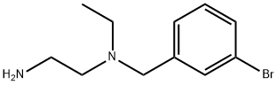 N'-[(3-溴苯基)甲基]-N'-乙基乙烷-1,2-二胺,1353979-43-7,结构式
