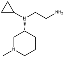 N*1*-Cyclopropyl-N*1*-((R)-1-Methyl-piperidin-3-yl)-ethane-1,2-diaMine Structure