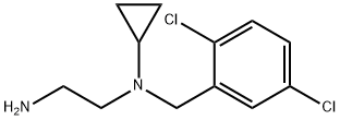 N*1*-Cyclopropyl-N*1*-(2,5-dichloro-benzyl)-ethane-1,2-diaMine Structure