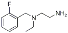 N*1*-Ethyl-N*1*-(2-fluoro-benzyl)-ethane-1,2-diaMine Structure