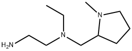 N*1*-Ethyl-N*1*-(1-Methyl-pyrrolidin-2-ylMethyl)-ethane-1,2-diaMine Structure