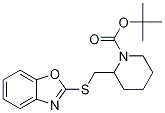 2-(Benzooxazol-2-ylsulfanylMethyl)-
piperidine-1-carboxylic acid tert-b
utyl ester|