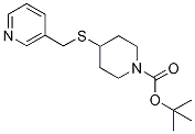 4-(Pyridin-3-ylMethylsulfanyl)-pipe
ridine-1-carboxylic acid tert-butyl
ester