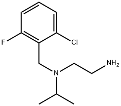 N1-(2-氯-6-氟苄基)-N1-异丙基乙烷-1,2-二胺, 1181734-80-4, 结构式