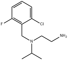 N*1*-(2-Chloro-6-fluoro-benzyl)-N*1*-isopropyl-ethane-1,2-diaMine Structure