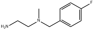 (2-氨基乙基)[(4-氟苯基)甲基]甲基胺,933702-45-5,结构式