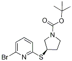 (R)-3-(6-BroMo-pyridin-2-ylsulfanyl
)-pyrrolidine-1-carboxylic acid ter
t-butyl ester price.