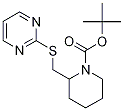 2-(PyriMidin-2-ylsulfanylMethyl)-pi
peridine-1-carboxylic acid tert-but
yl ester