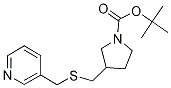 3-(Pyridin-3-ylMethylsulfanylMethyl
)-pyrrolidine-1-carboxylic acid ter
t-butyl ester|