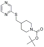 4-(Pyrazin-2-ylsulfanylMethyl)-pipe
ridine-1-carboxylic acid tert-butyl
ester