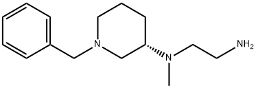 N*1*-((S)-1-Benzyl-piperidin-3-yl)-N*1*-Methyl-ethane-1,2-diaMine Structure