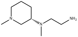 N*1*-Methyl-N*1*-((S)-1-Methyl-piperidin-3-yl)-ethane-1,2-diaMine 结构式