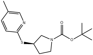 1354018-57-7 (R)-3-(5-Methyl-pyridin-2-ylsulfany
l)-pyrrolidine-1-carboxylic acid te
rt-butyl ester