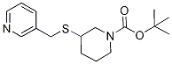 3-(Pyridin-3-ylMethylsulfanyl)-pipe
ridine-1-carboxylic acid tert-butyl
ester