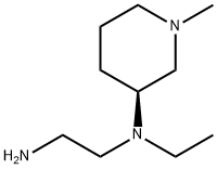 N*1*-Ethyl-N*1*-((S)-1-Methyl-piperidin-3-yl)-ethane-1,2-diaMine,1354018-84-0,结构式