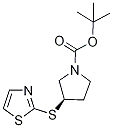 (R)-3-(Thiazol-2-ylsulfanyl)-pyrrolidine-1-carboxylic acid tert-butyl ester