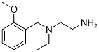 N*1*-Ethyl-N*1*-(2-Methoxy-benzyl)-ethane-1,2-diaMine Structure