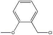 2-Methoxybenzyl chloride 化学構造式
