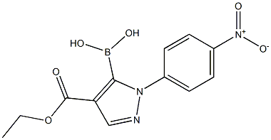 1-(4-硝基苯)-4-乙氧基-1H-吡唑-5-硼酸