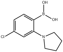 2096330-86-6 4-Chloro-2-(pyrrolidin-1-yl)phenylboronic acid