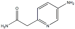 2-(5-aMinopyridin-2-yl)acetaMide 结构式