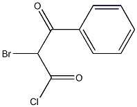 2-broMo-3-oxo-3-phenylpropanoyl chloride,,结构式