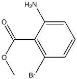 4. 5-溴-2-氨基苯甲酸甲酯 结构式
