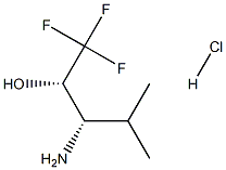 (2S,3S)-3-AMino-1,1,1-trifluoro-4-Methyl-pentan-2-ol hydrochloride 结构式